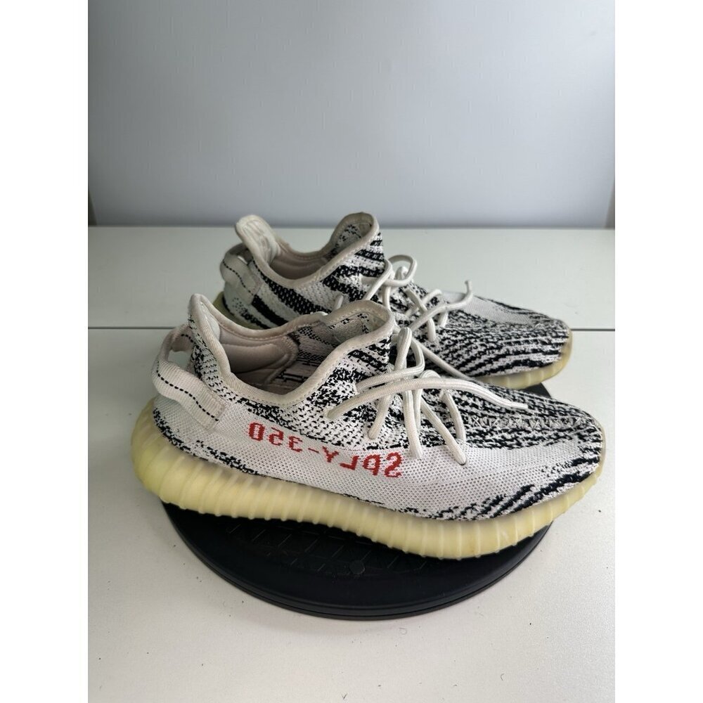 Adidas Yeezy Boost 350 V2 White Zebra Men's Size 8.5 Unisex